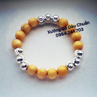 Vòng dâu mix bạc bé gái