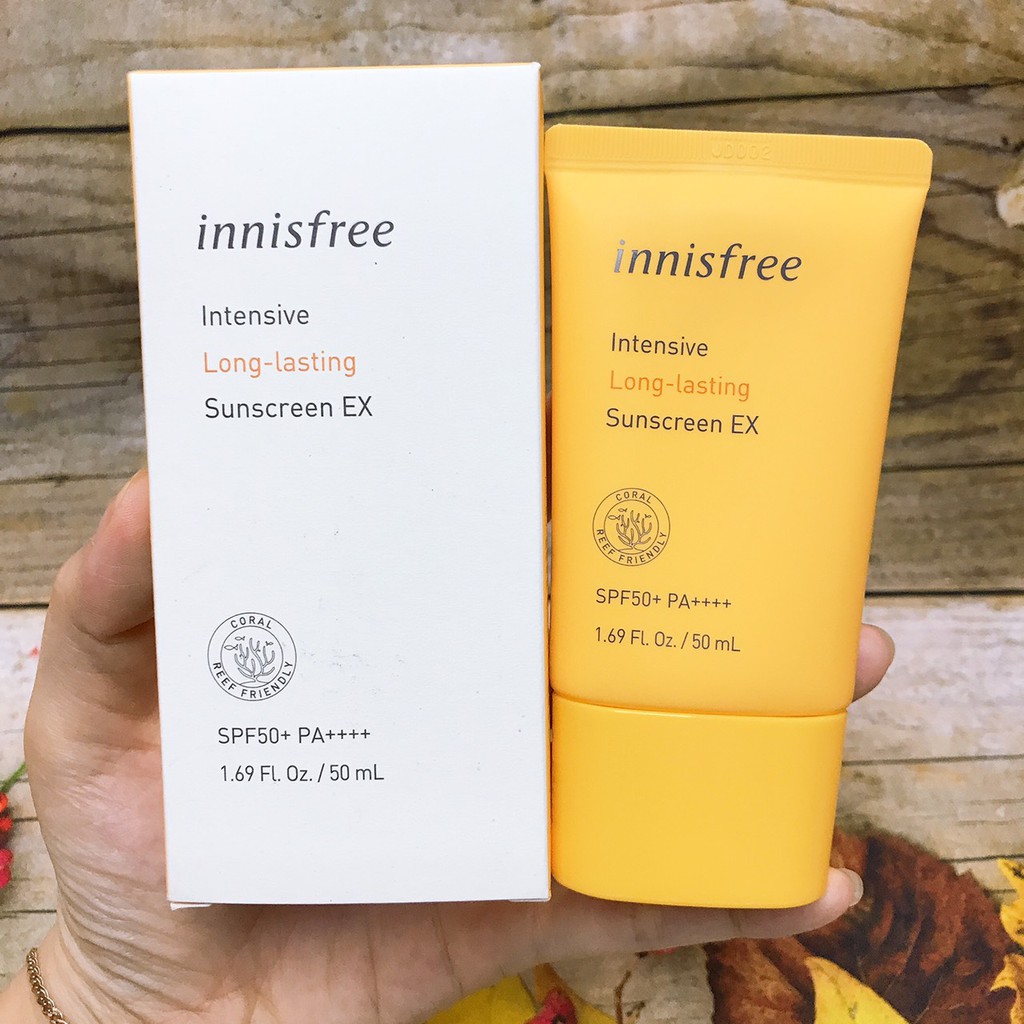 KEM CHỐNG NẮNG INNISFREE INTENSIVE LONG-LASTING SUNSCREEN EX SPF50+ PA++++