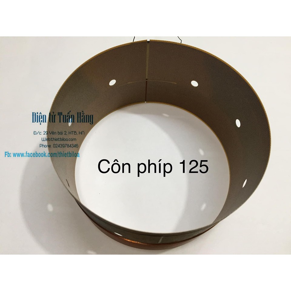 Côn loa bass 125 phíp chống nhiệt .