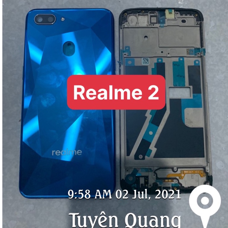 Bộ vỏ oppo Realme 2