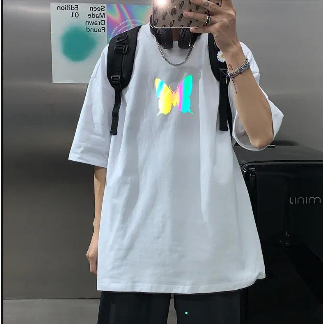 Áo thun Stee Phản quang BUTTERFLY Unisex