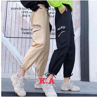Quần Jogger Kaki Kiểu Dáng Cá Tính