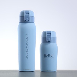 BÌNH GIỮ NHIỆT 2GOOD MOMMY 450ML & BABY 220ML