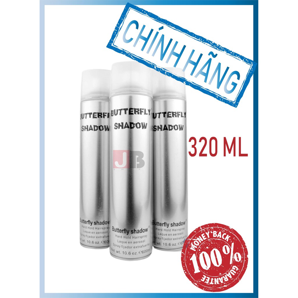 Chai Xịt Tóc Butterfly Shadow Đức - Keo xịt tóc giữ nếp- 320ml