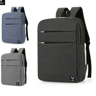 Balo nam nữ laptop thời trang cao cấp 2 khóa kéo đi làm, đi chơi - theloan Tin Tin TLBL0072