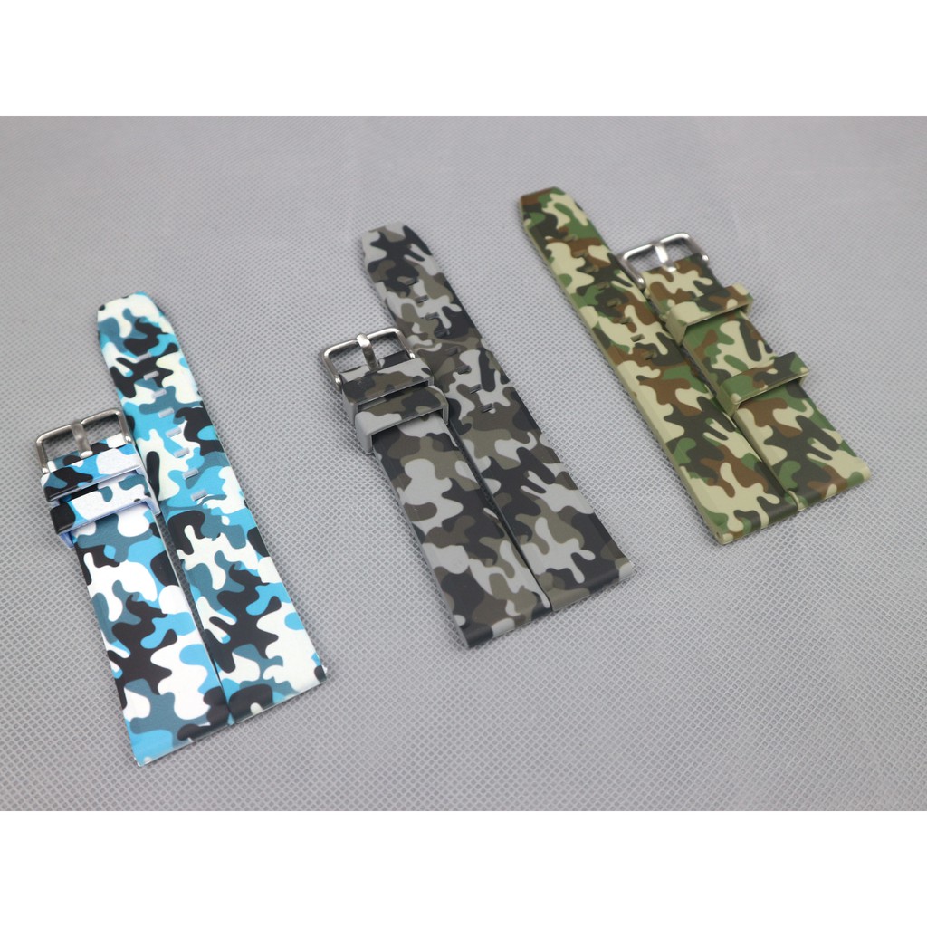 Dây đồng hồ cao su Camo