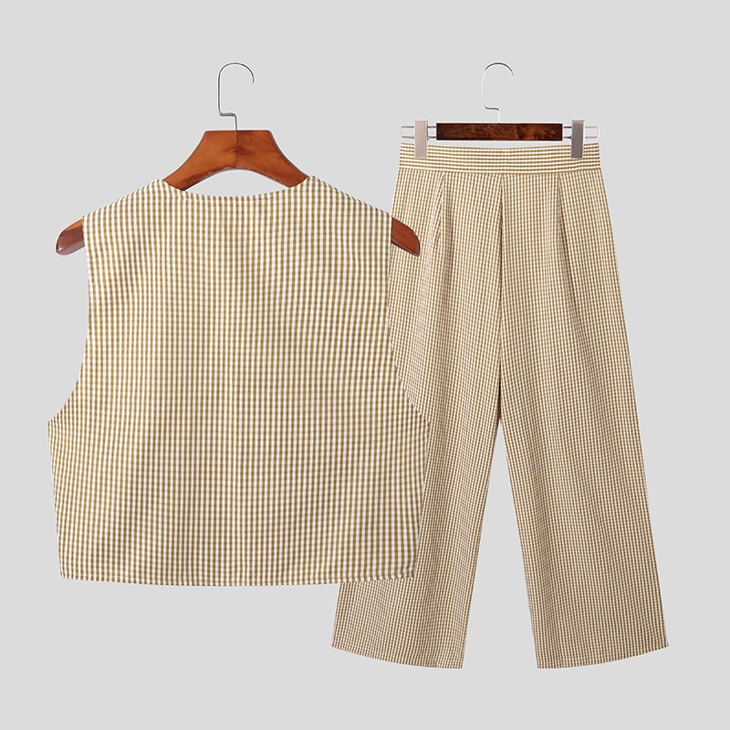 Set Quần Dài Và Áo Ghi Lê Thời Trang Lịch Lãm Cho Nam