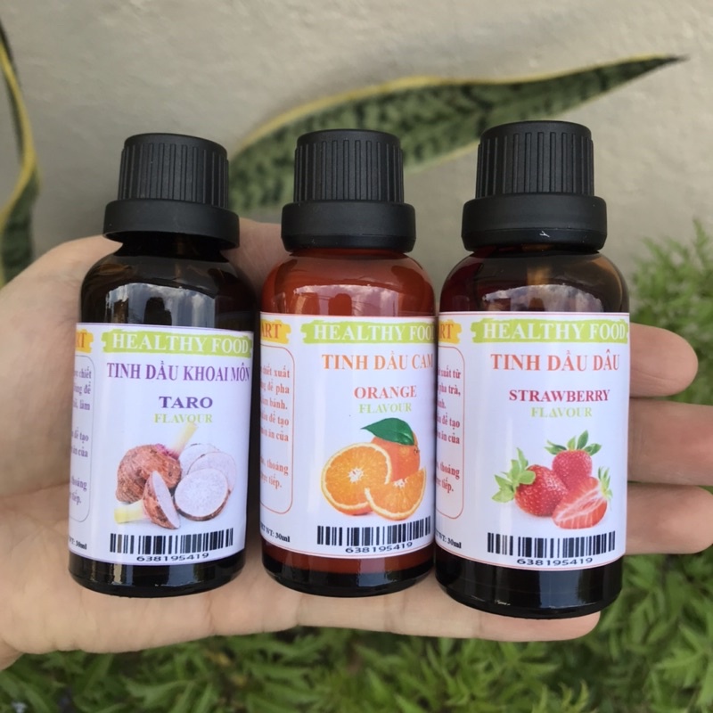 Tinh dầu lá dứa dâu cam khoai môn
