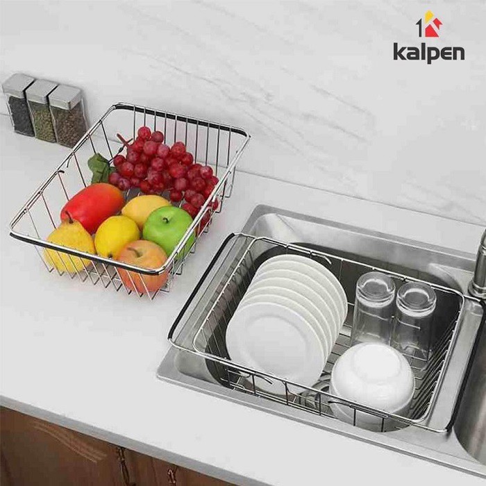 𝑭𝒓𝒆𝒆𝒔𝒉𝒊𝒑 Giá Kê Bồn Rửa Bát Inox 304 Kalpen