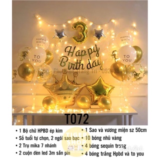 ❤️ combo trang trí sinh nhật đẹp tại nhà