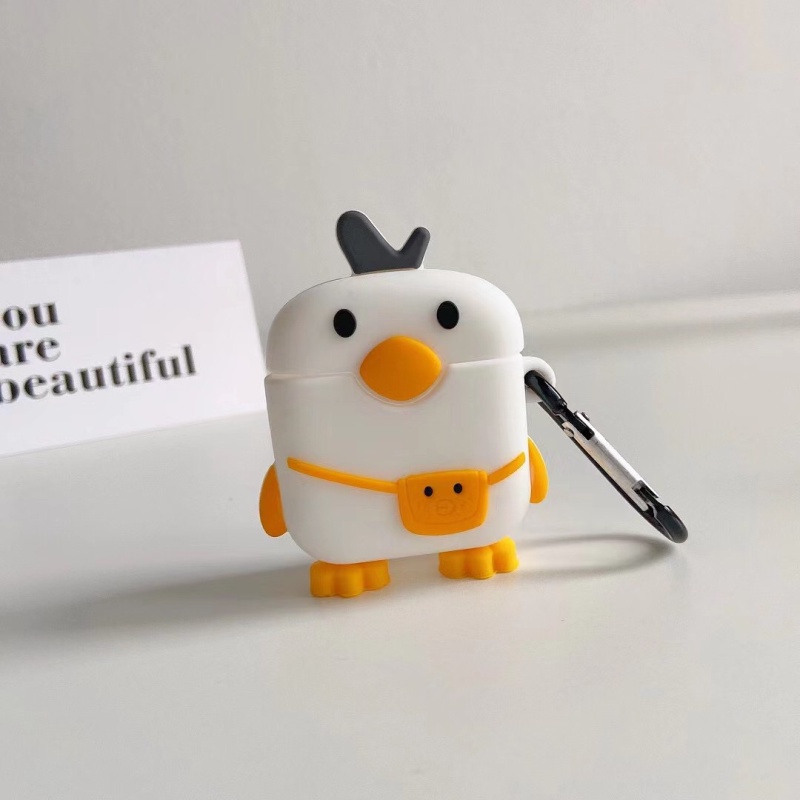 Ốp silicon hoạt hình dễ thương bảo vệ hộp sạc tai nghe không dây MI RedMi Buds 3