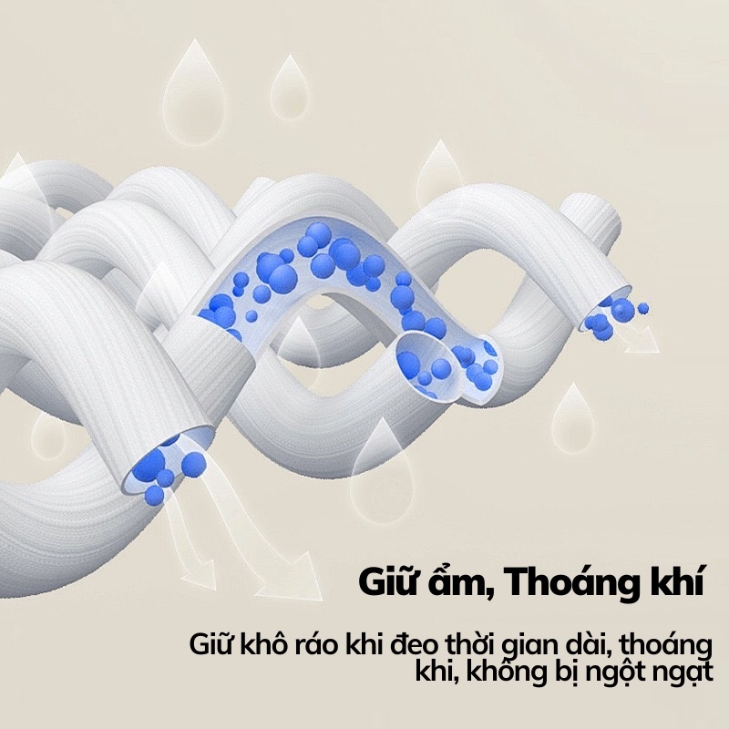 Khẩu trang 3d vải cao cấp kháng khuẩn, chống bụi mịn an toàn cho da nhạy cảm Golovejoy DKZ31
