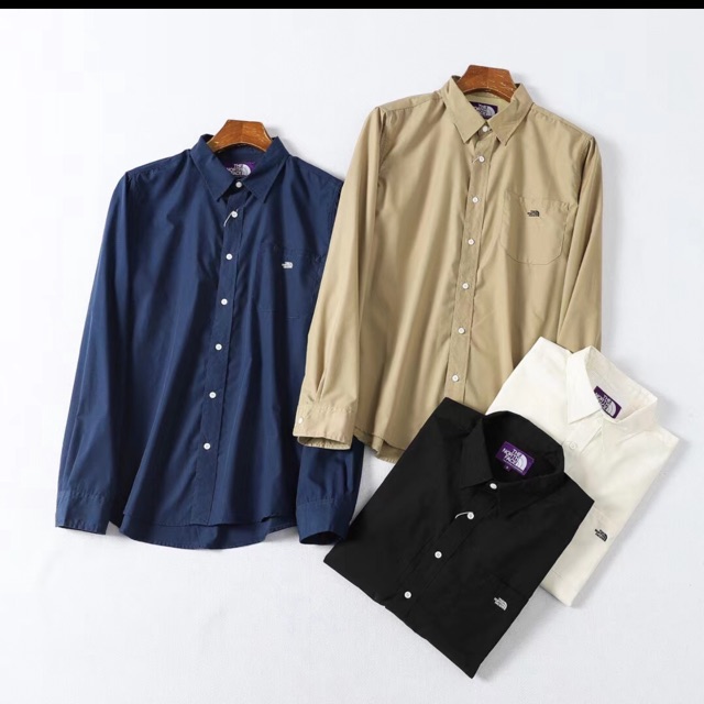 Áo sơmi nam TNF&amp; Chất cotton cao cấp xuất khẩu