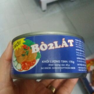 Bò 2 lát vissan 170g