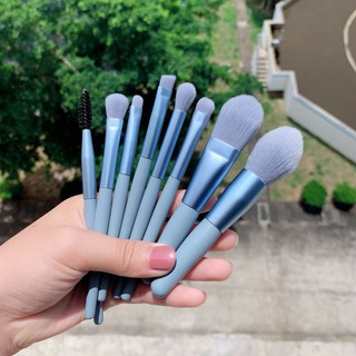 Set cọ trang điểm 8 món
