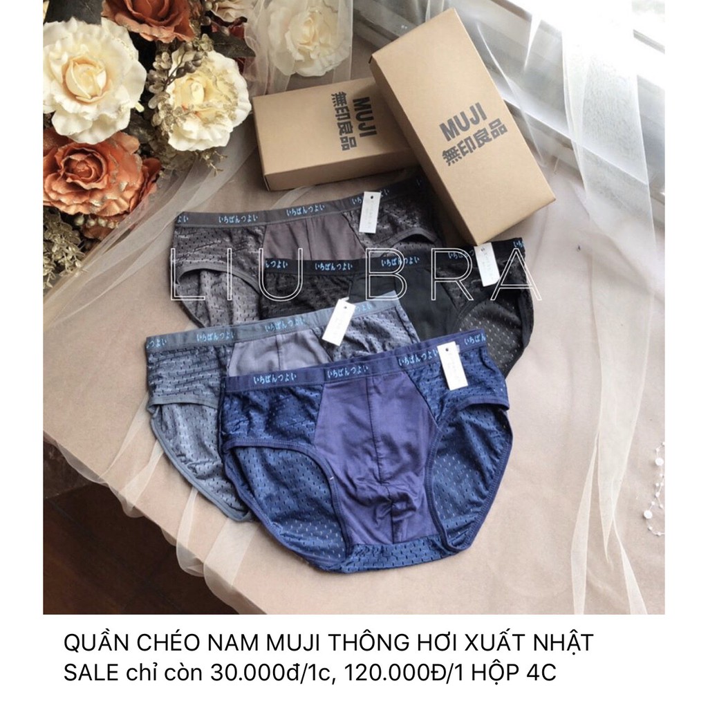 Quần Muji Nam Chéo