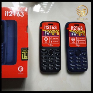 Điện Thoại Bàn Phím Nghe Gọi Đập Đá Itel IT2163 Pin Trâu Nghe Nhạc FM - OHNO Việt Nam