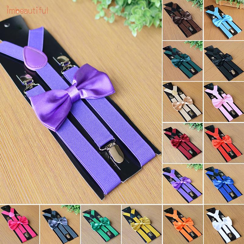 Dây đeo quần chữ Y kèm nơ thời trang cá tính cho nam