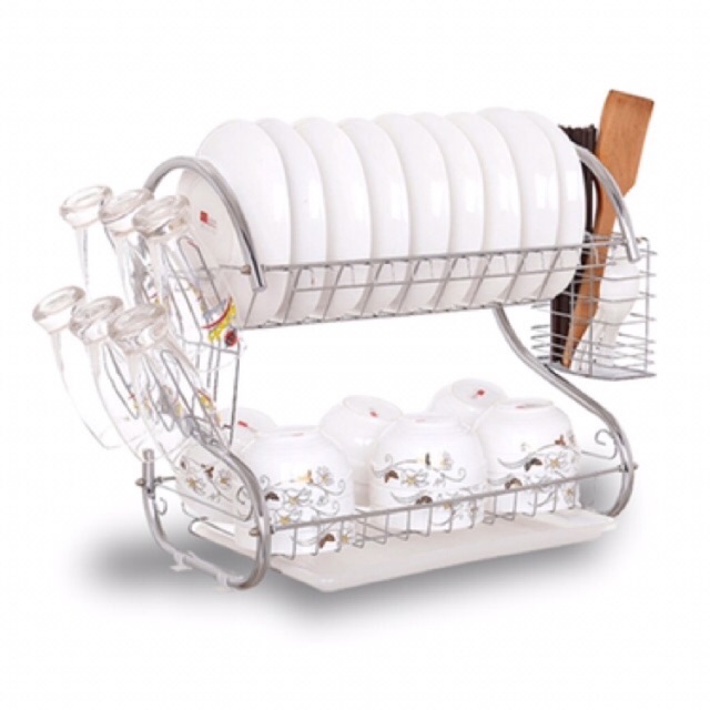 Giá Để Đĩa Bằng Thép Không Gỉ Tiện Dụng | BigBuy360 - bigbuy360.vn