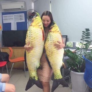 Gối cá chép bông