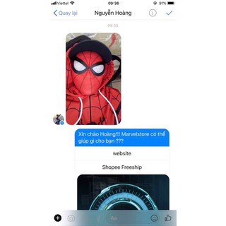 Mặt nạ nhện spider man kèm ảnh thật