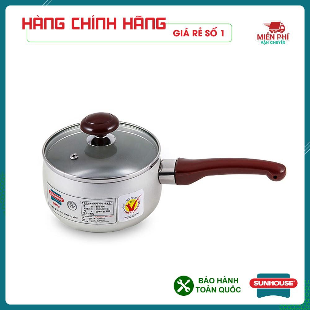 Nồi quấy bột Anod SUNHOUSE SH99-14M1, quánh bột, nồi nấu bột, chống dính tuyệt đối, nấu bột cho trẻ em an toàn, vệ sinh.