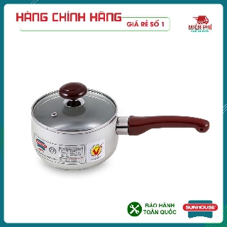 Nồi quấy bột Anod SUNHOUSE SH99-14M1, quánh bột, nồi nấu bột, chống dính tuyệt đối, nấu bột cho trẻ em an toàn, vệ sinh.