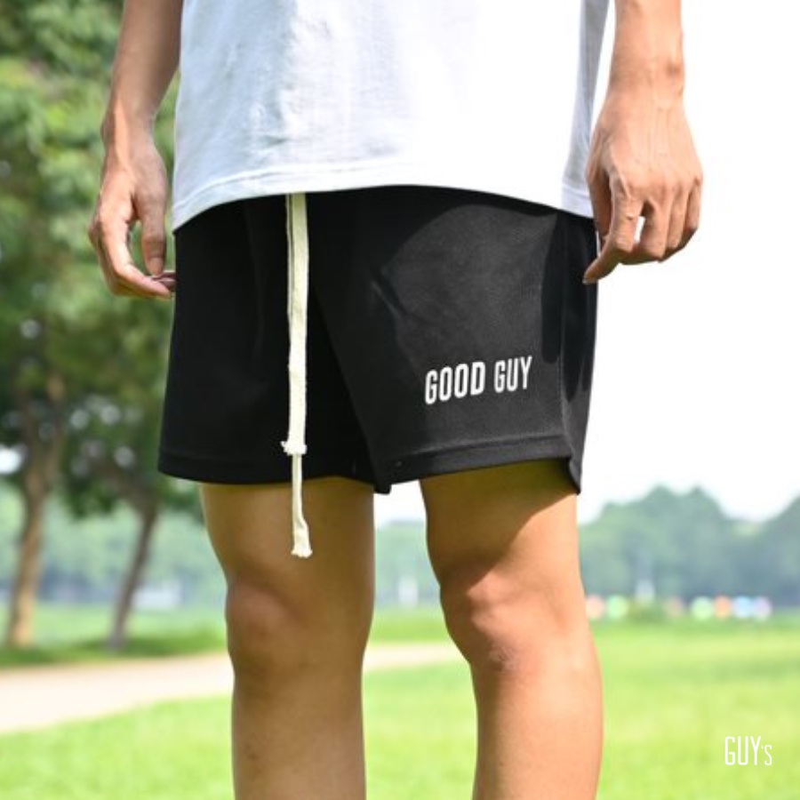 Quần Shorts Nỉ Nam Good GUY - Chất Nỉ Trơn Dày Dặn, Quần Đùi Nam Thể Thao Co Giãn, Thoáng Mát, Năng Động GUY's Closet