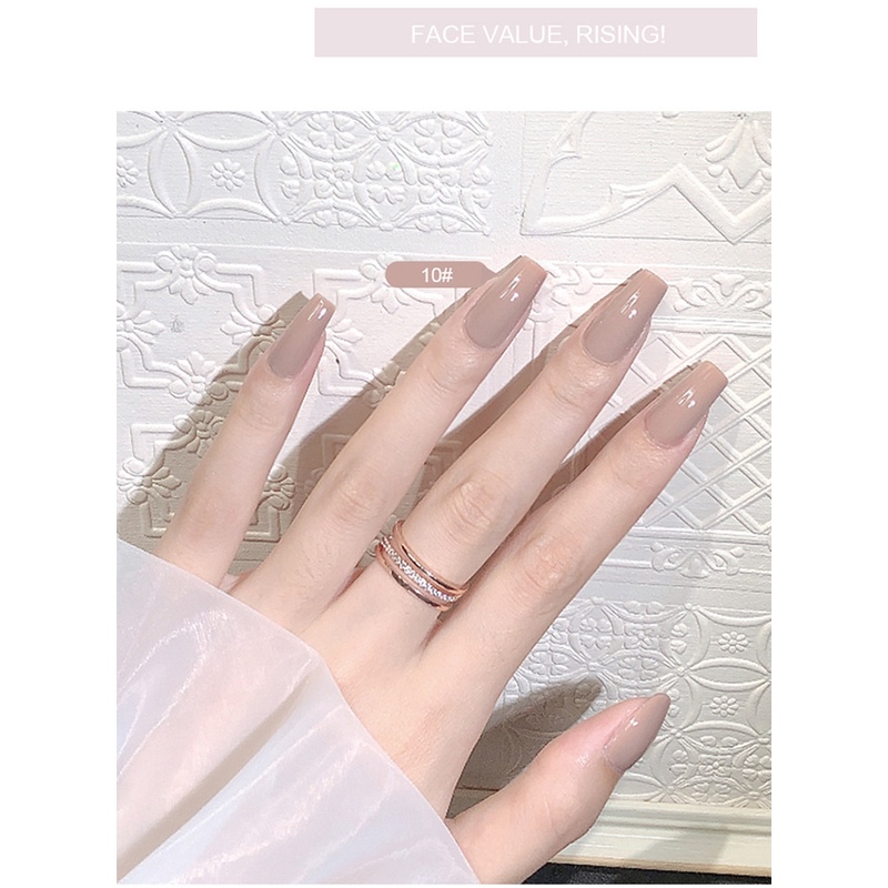 Như Nail Polish 15Ml Bộ Mùa Hè 60 Màu Sắc Phổ Biến Một Chai Một Màu Bộ Nhỏ Chuyên Dụng móng Tay Shop ↑Tophope