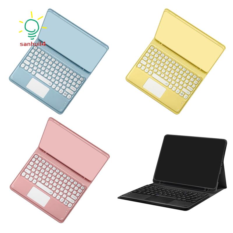 Bao da máy tính bảng kèm bàn phím Bluetooth không dây màu vàng cho iPad Air 4 10.9 Inch iPad Air 4