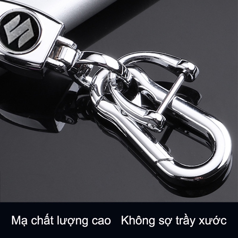 móc chìa khóa ô tô Suzuki móc khóa hợp kim