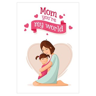 Notebook - Mom, you're my world (TB)