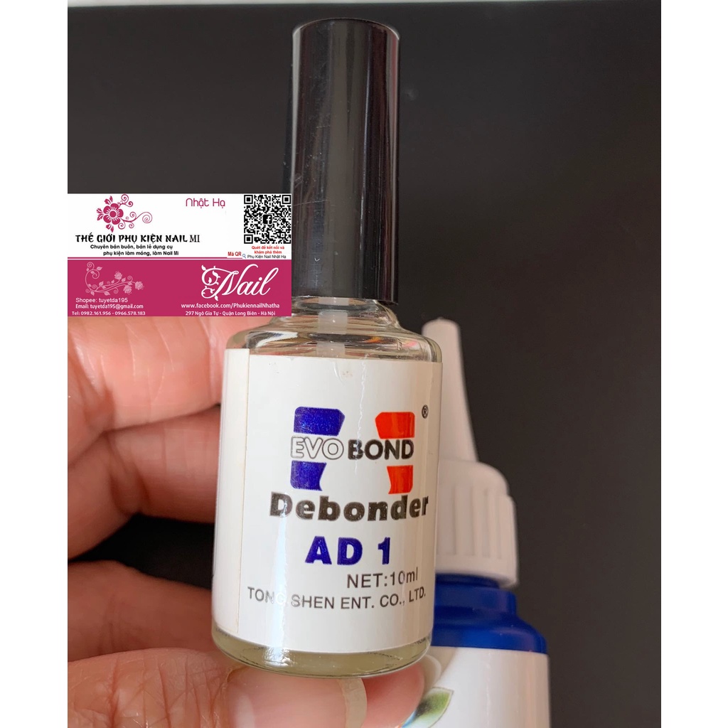 Nước Sáng Đá và Nước Rửa Keo Mi Debonder AD-1
