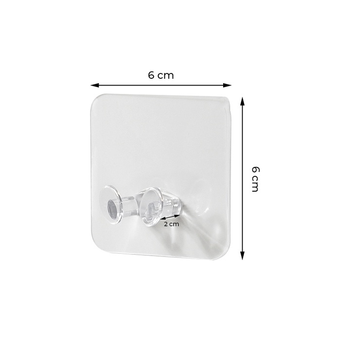 Móc treo phích cắm dây điện, đỡ điện thoại khi sạc - Móc treo dây điện dán tường treo phích cắm trong suốt.