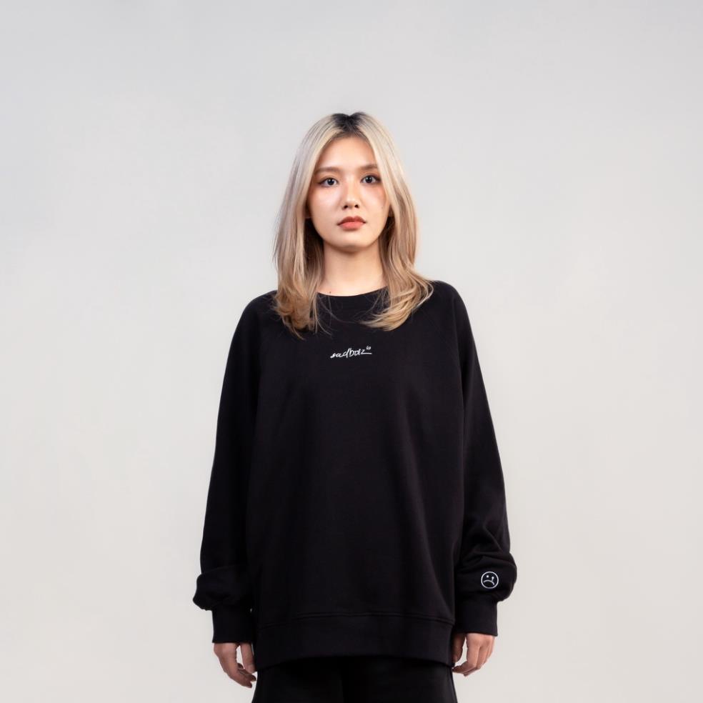 Áo sweater SADBOIZ Lowkey Black ❕