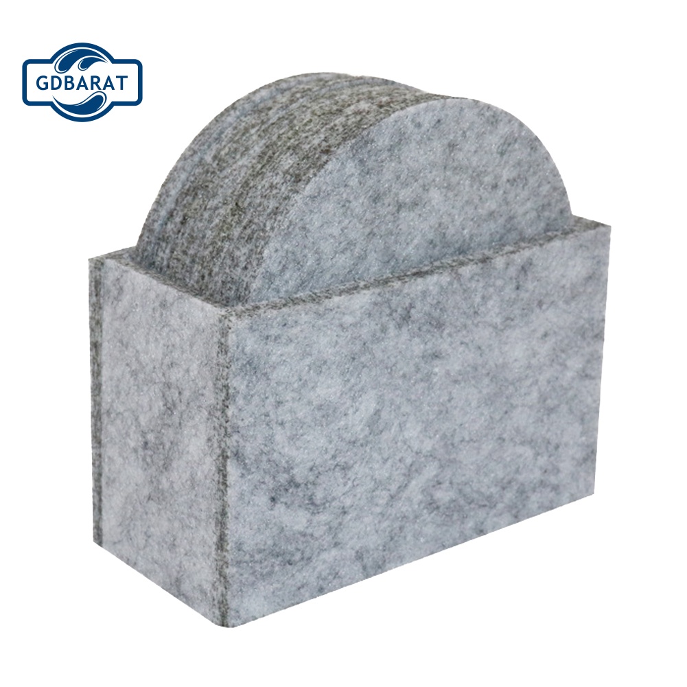 [NYCA Stock] Bộ 8 Miếng Lót Ly Cách Nhiệt Hình Lục Giác Tròn Vuông Trang Trí Bàn Ăn