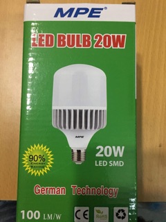 Đèn Led búp 20W MPE