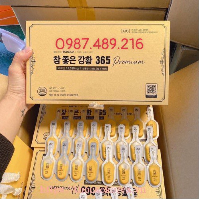 Nghệ NaNo Curcumin 365 Hàn Quốc mẫu mới