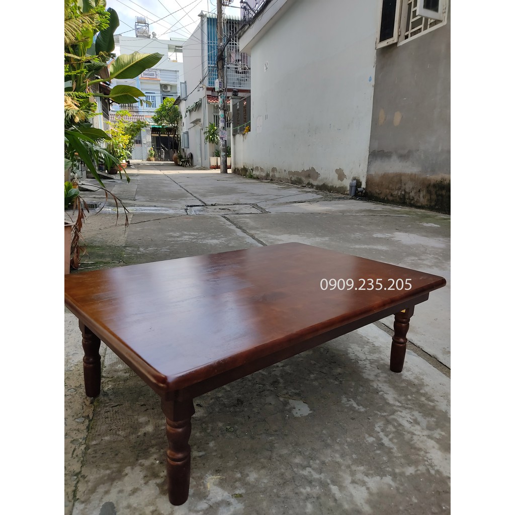 bàn ăn ngồi bệt - bàn chân tiện 50x70cm