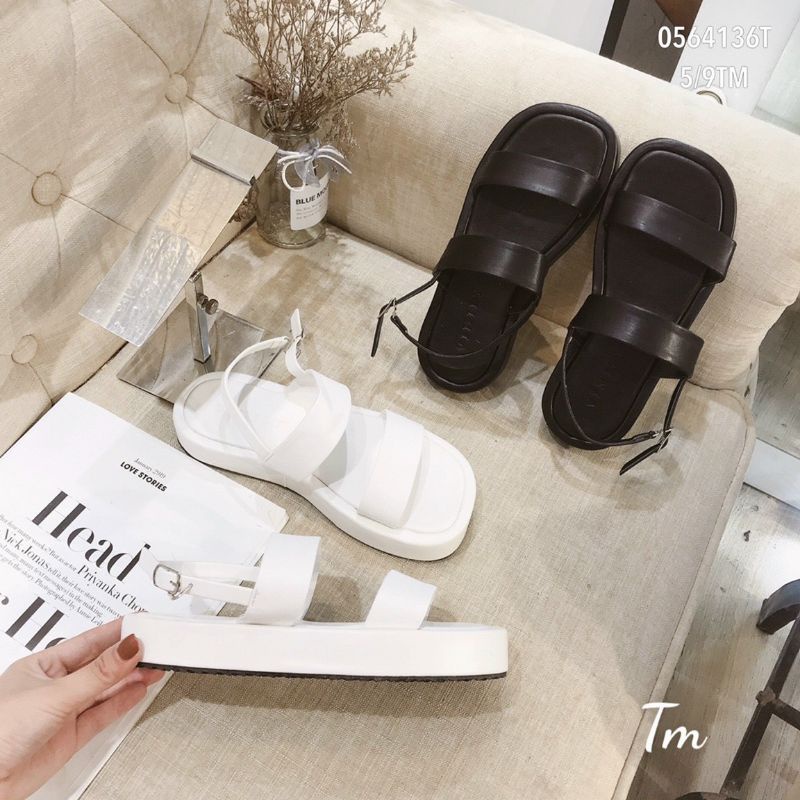 Sandal hai dây siêu phẩm đế bánh mỳ nhẹ cực hot có video và ảnh thật