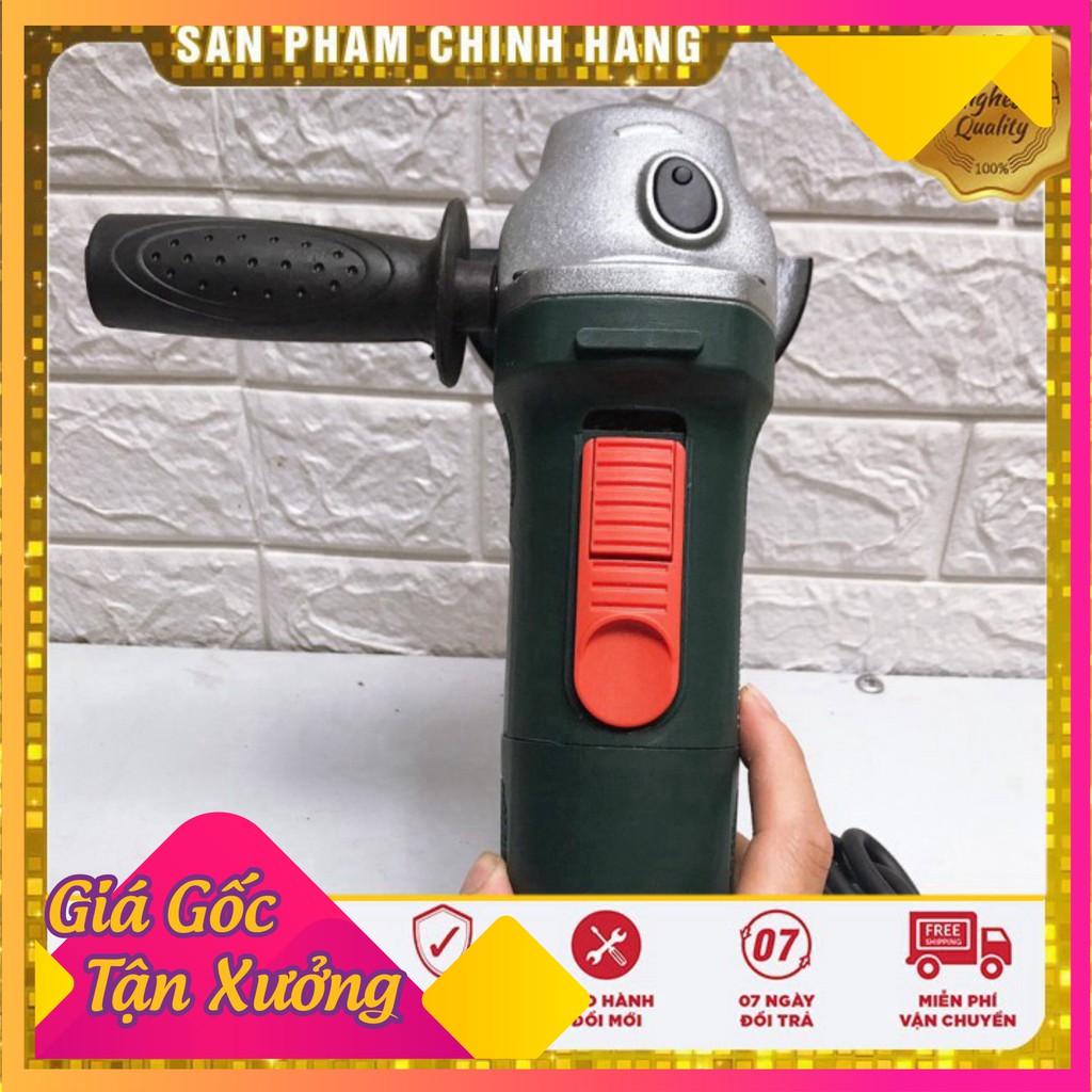 [ GIÁ HỦY DIỆT ]  Máy Mài Máy Cắt Cầm INDIA 900W Tặng kính, khẩu trang và chổi than thay thế