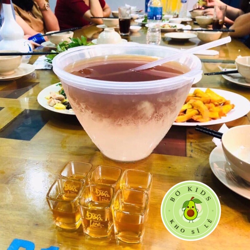 Bát đựng rượu Việt Nhật 6436 - Bộ bát ướp lạnh rượu 1.2L kèm gáo đong (BDR02)