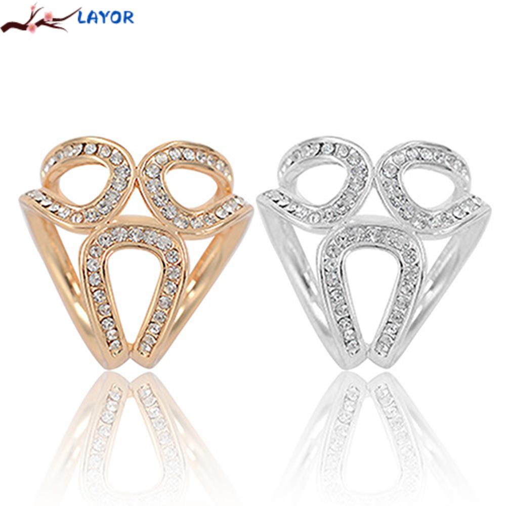 Kẹp Khăn Quàng Cổ Bằng Lụa Cho Nữ|Khóa Khăn Choàng|Ghim Cài Áo Đính Đá Ngọc Trai Nhân Tạo Nhiều Màu Thời Trang Mới