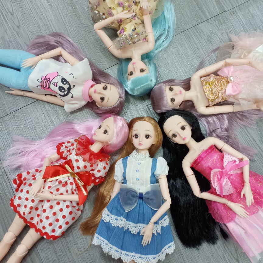 Búp bê công chúa Lisa cao 36cm mẫu mới tóc thẳng