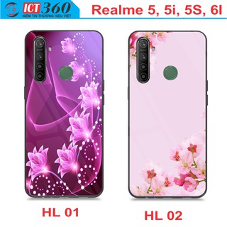 Ốp Lưng Kính Realme 5, 5i, 5S, Realme 6i - in theo yêu cầu