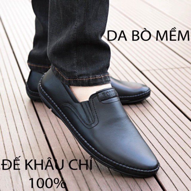 ( 2 MÀU) Giày lười nam Boss da bò chất đẹp - hàng xuất khẩu c | BigBuy360 - bigbuy360.vn