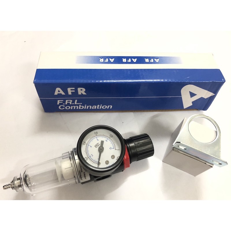 Bộ lọc khí đơn Airtac AFR 2000 có đồng hồ