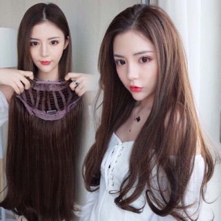 Tóc Giả Kẹp Cúp Đuôi Chữ U