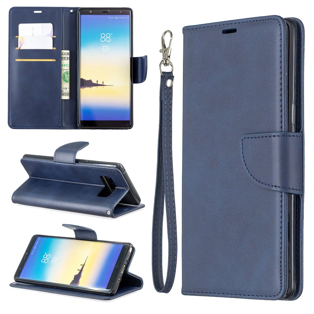 Bao điện thoại chất liệu da cừu cho Samsung Galaxy Note 8/Note 9