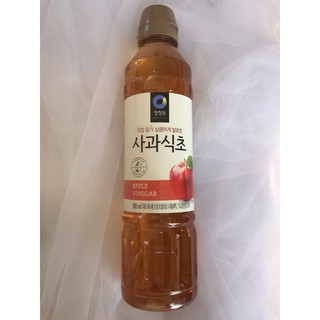 Giấm Táo Daesang chai 500ml - Nhập Khẩu Hàn Quốc